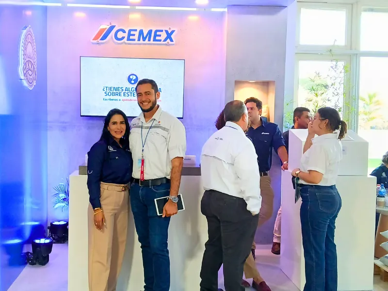 Stand de Cemex Nicaragua en la 8va Feria Nacional de la Vivienda